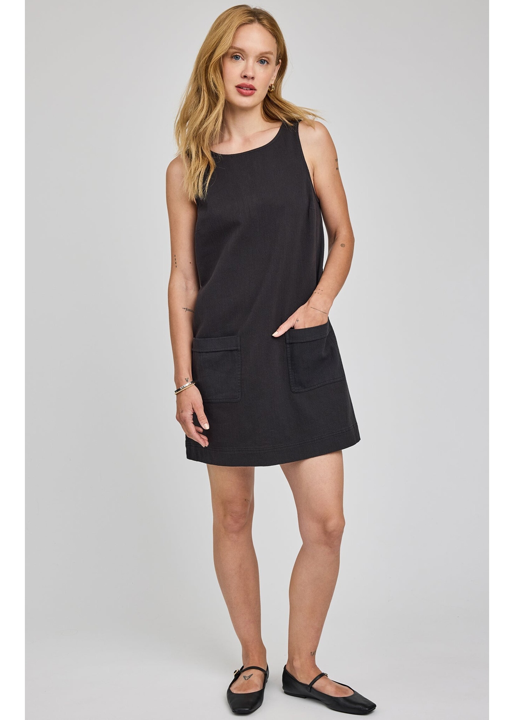Gentle Fawn Casey Dress - Washed Black