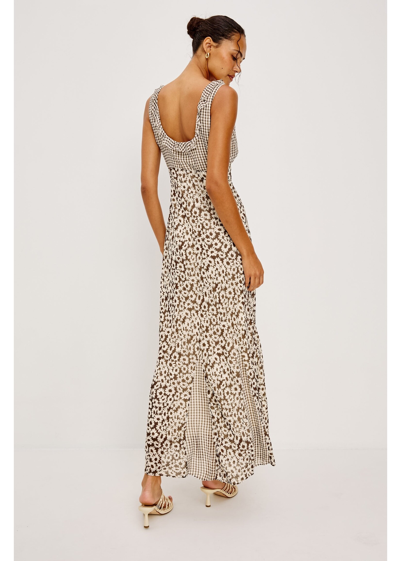 Rails Rails Robe Dahlia - Espresso Daisy Gingham