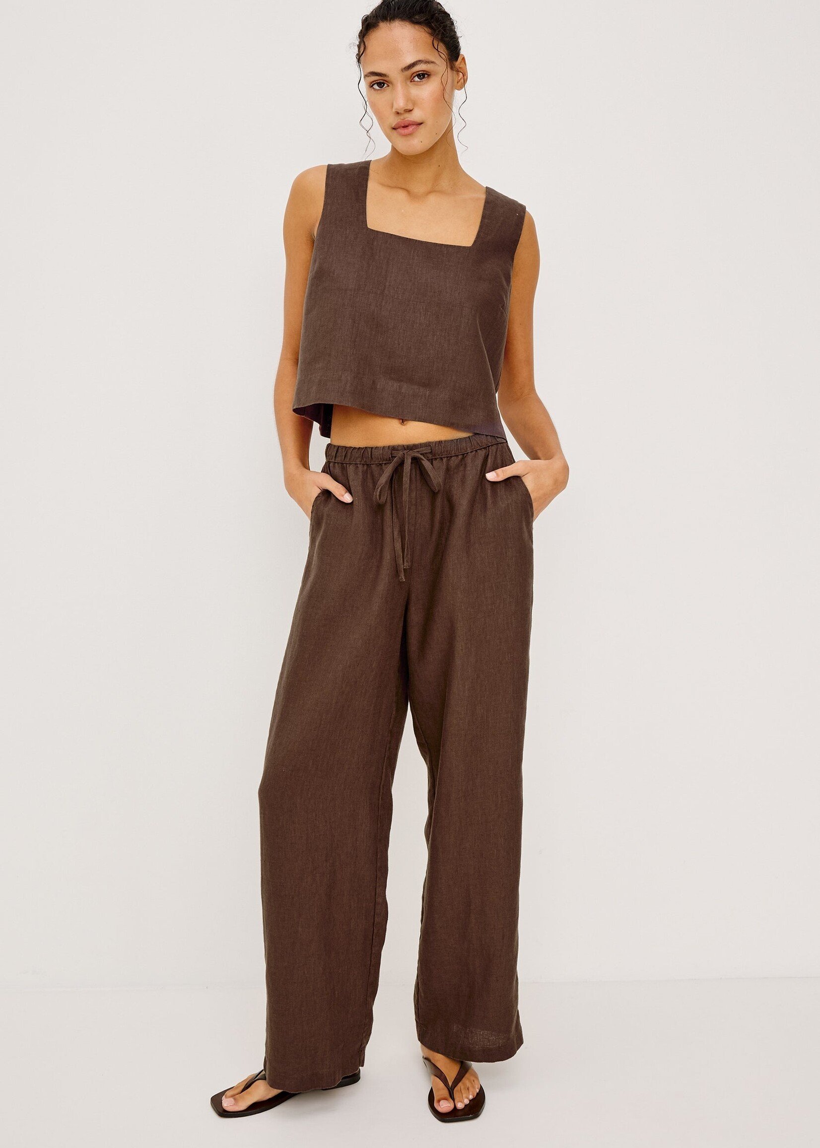 Rails Rails Pantalon Emmie - Espresso