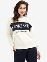 Yaya Women YAYA Colorblock Sweatshirt - Navy