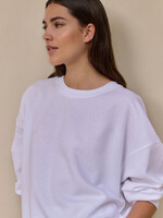 Yaya Women YAYA Sweat-Shirt Léger - Pure White