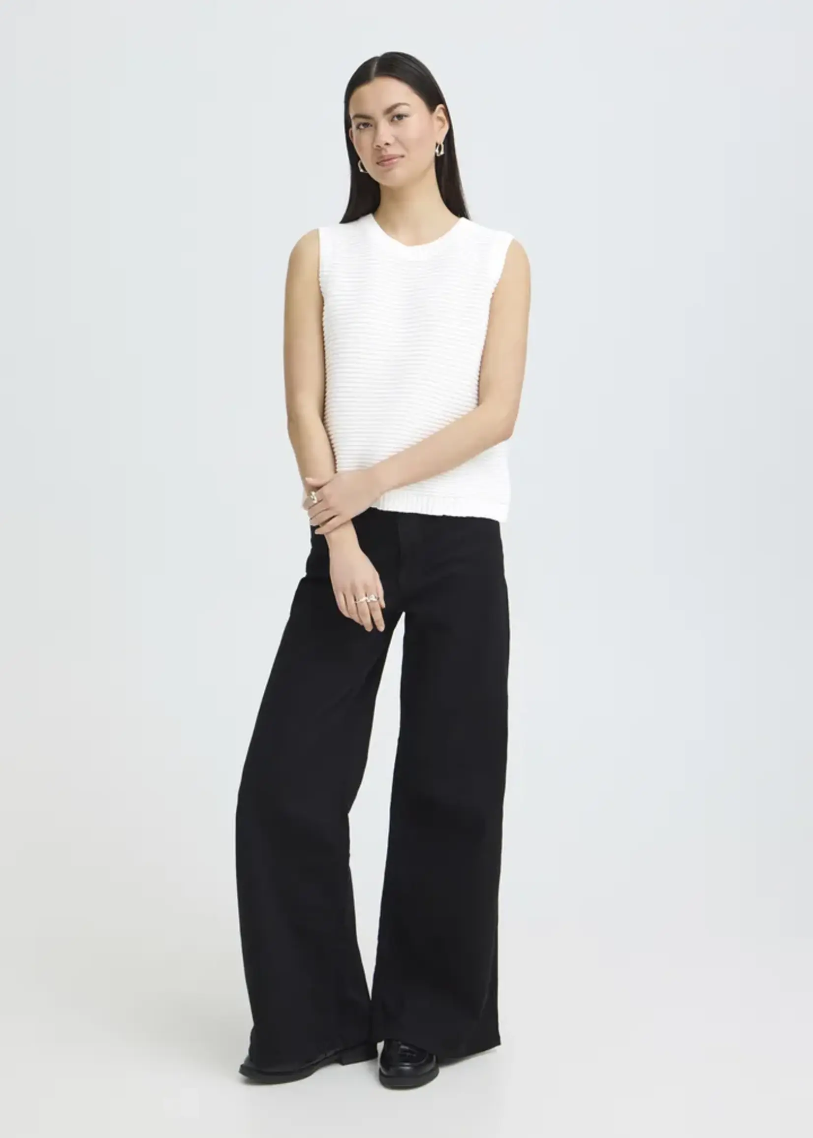 ICHI ICHI IHDotties Slipover - Cloud Dancer