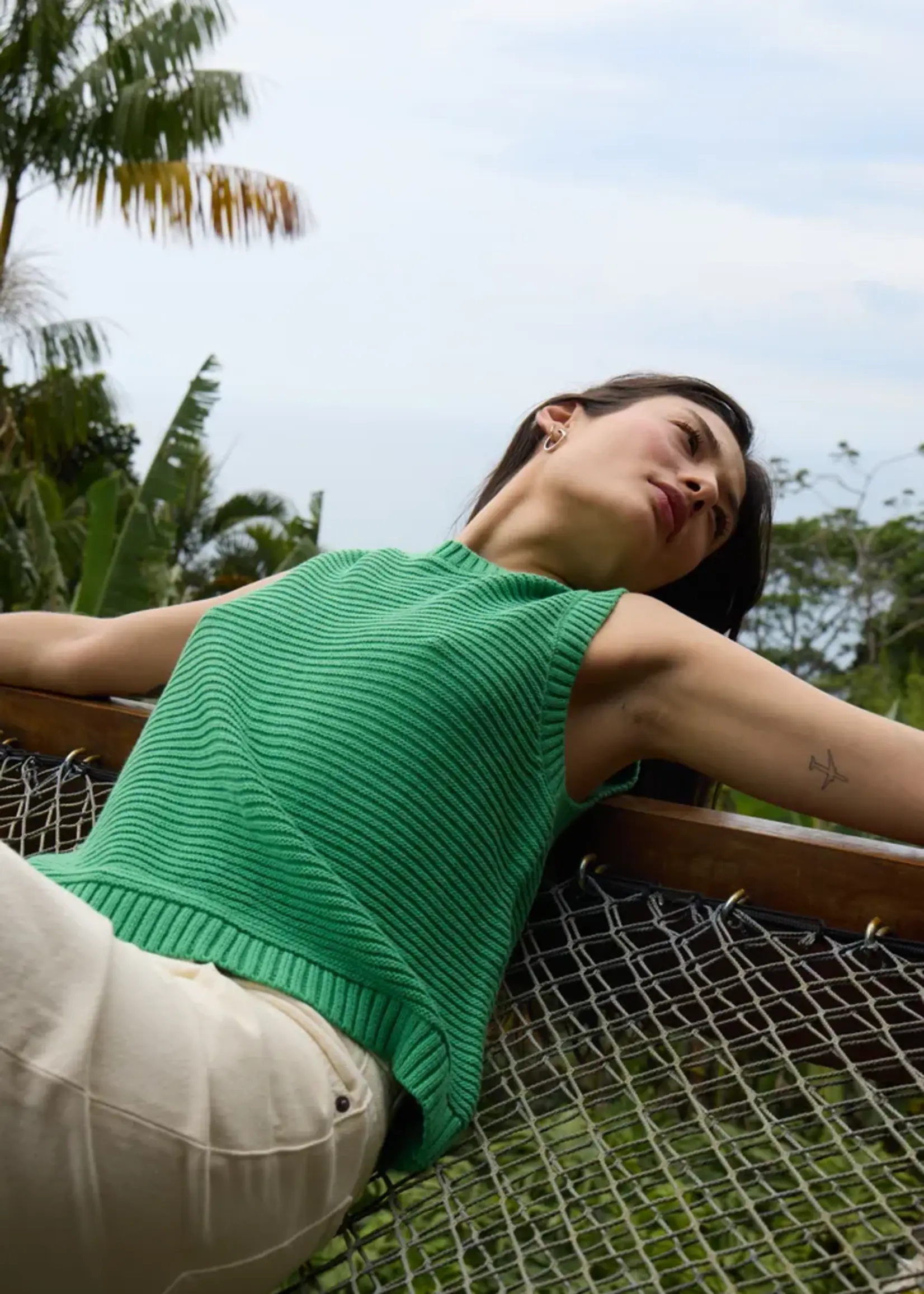 ICHI ICHI IHDotties Slipover - Greenbriar