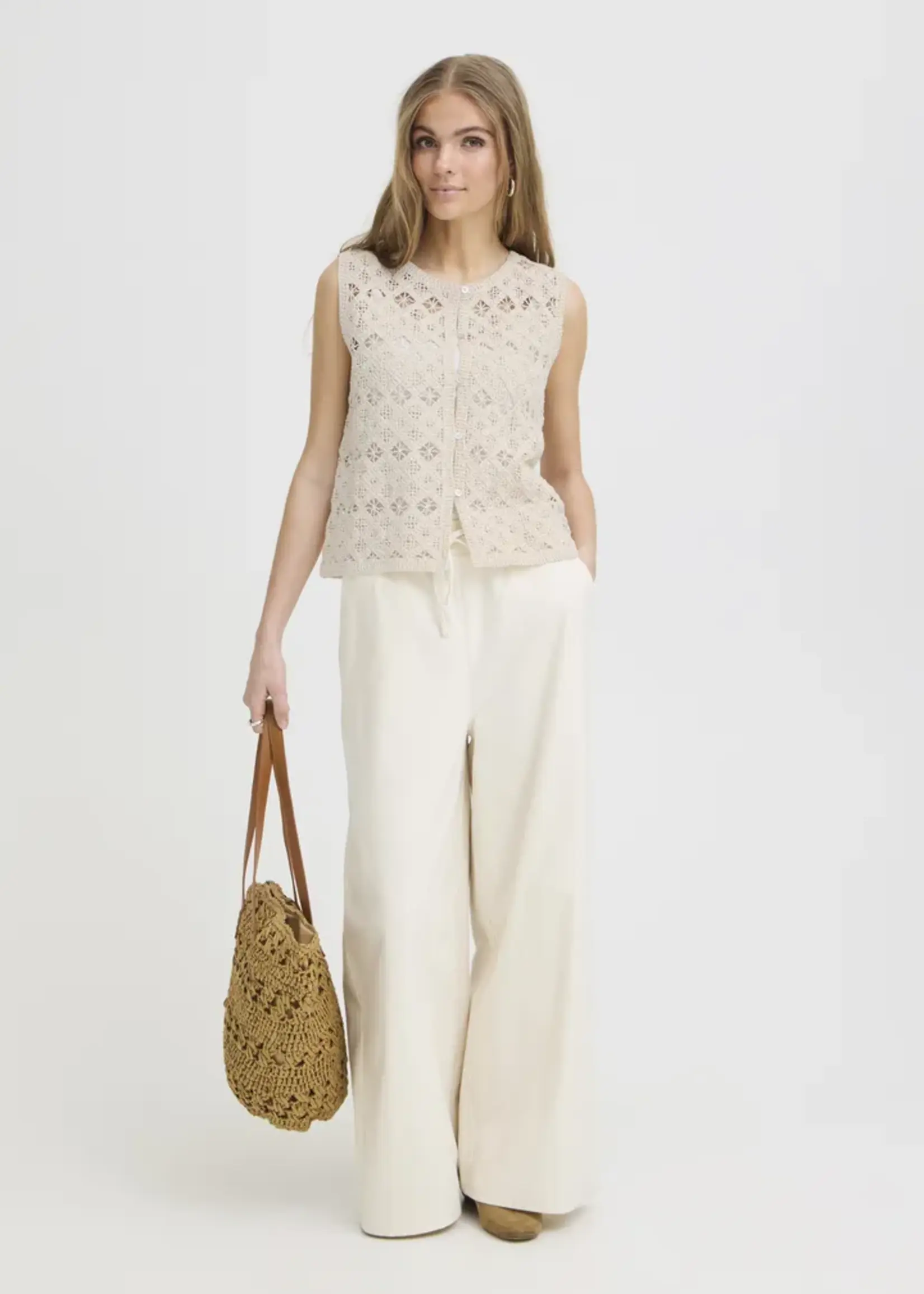 ICHI ICHI IHNekla Top - Birch