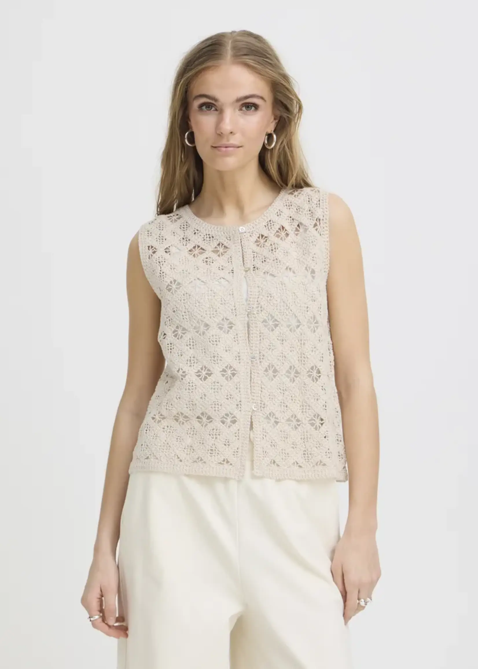 ICHI ICHI IHNekla Top - Birch