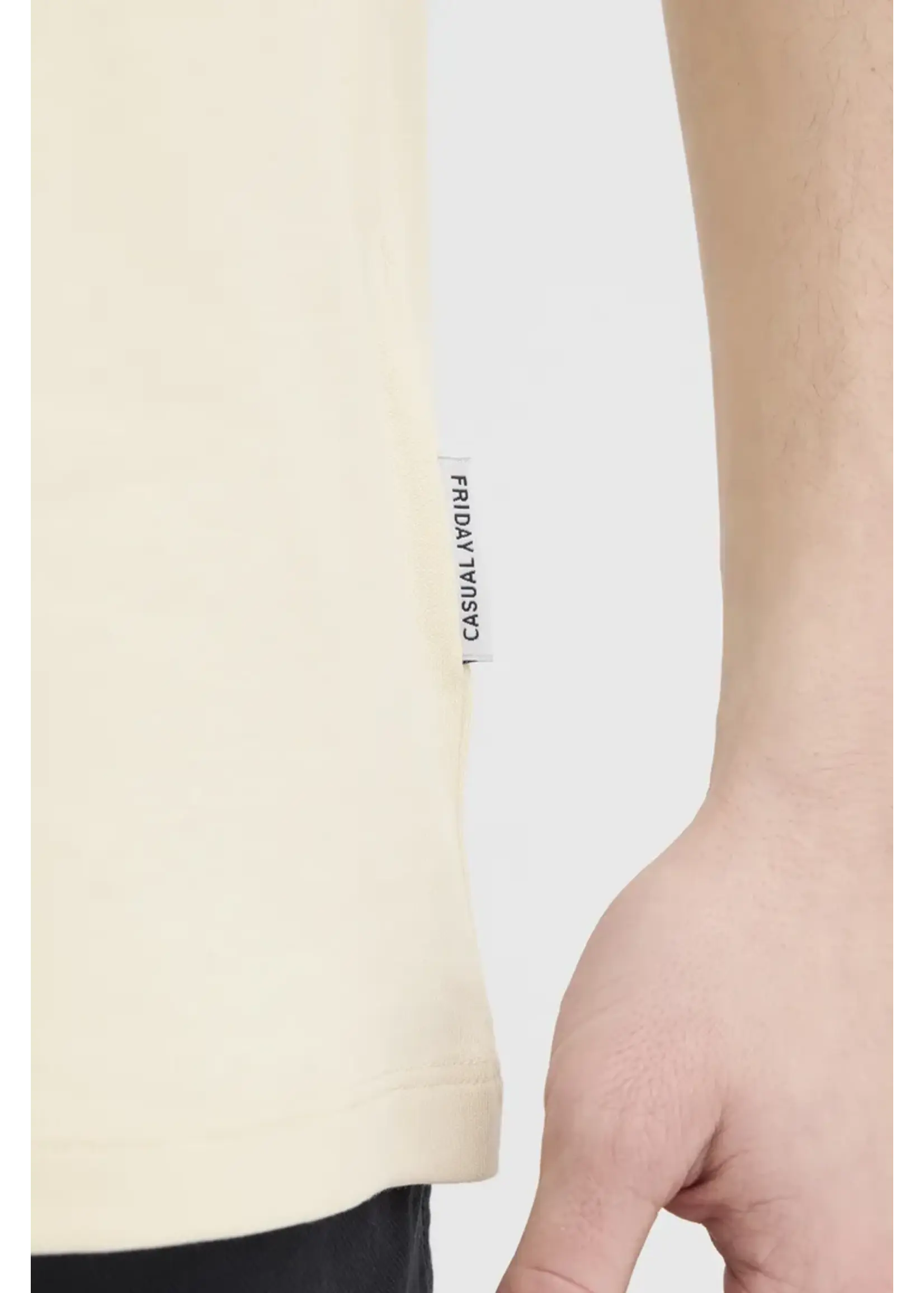 Casual Friday Casual Friday Nilo Mid Weight Tee - Summer Sand