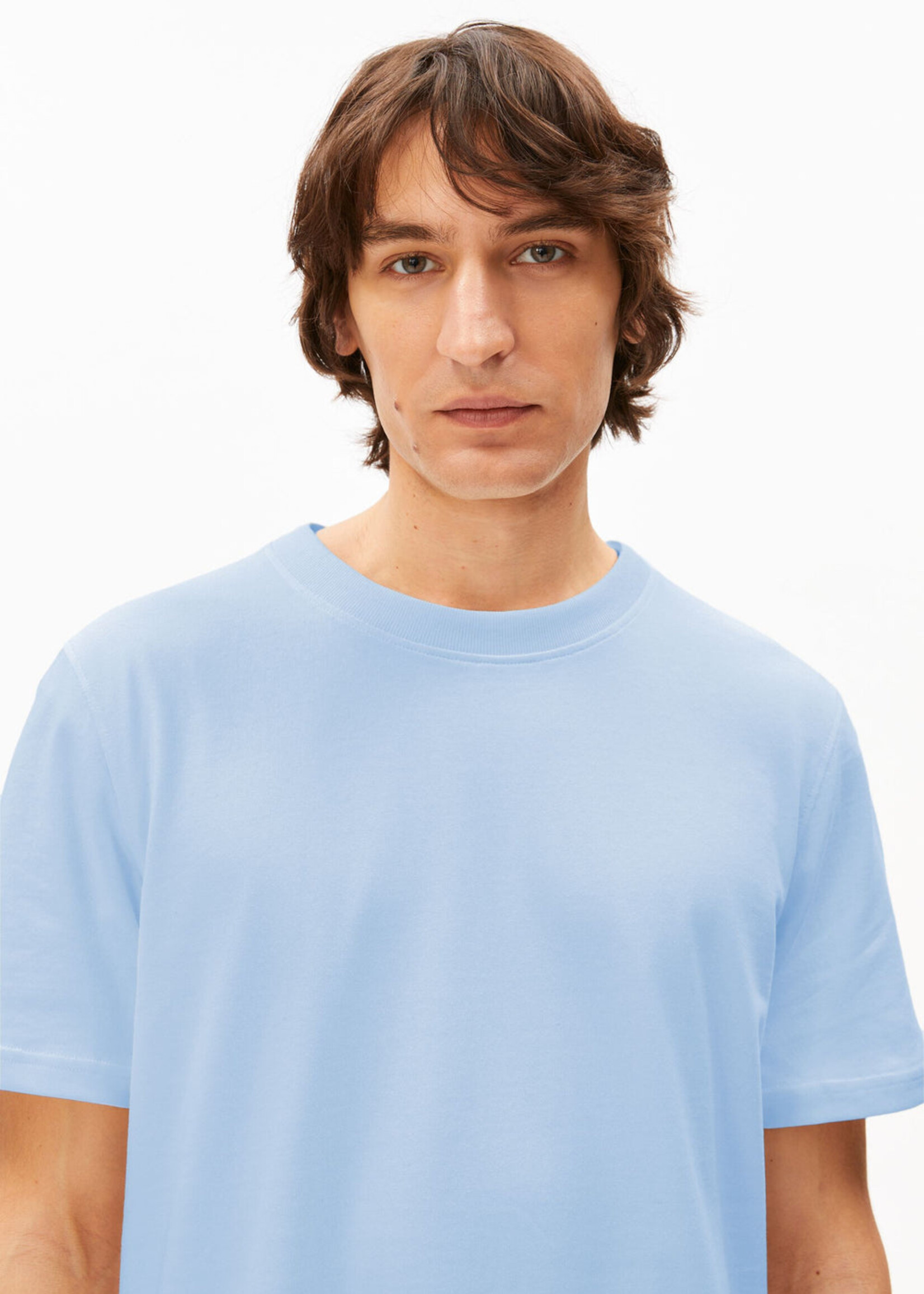 Armedangels Armedangels T-Shirt Jaames - Wedgwood