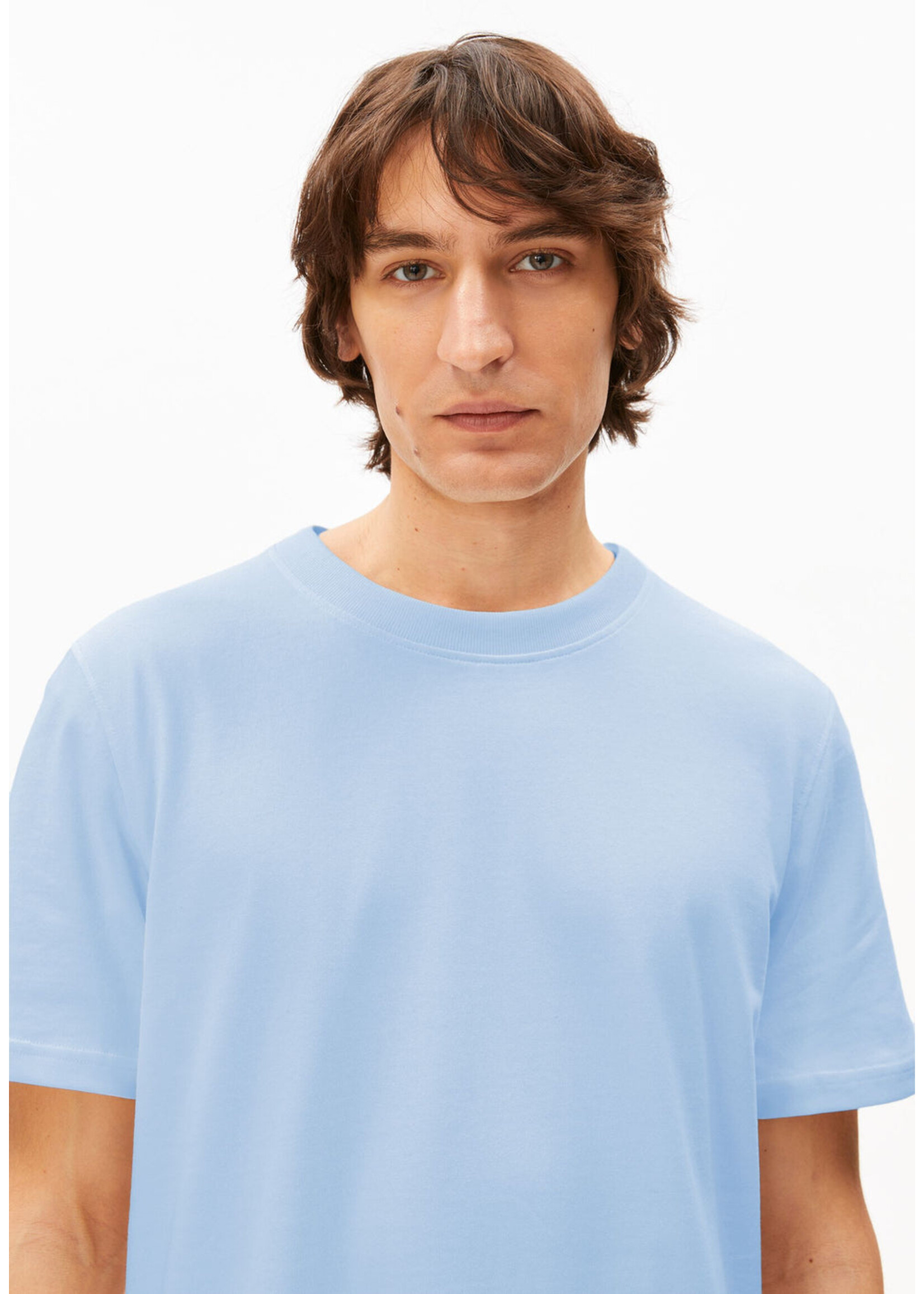 Armedangels Armedangels Jaames T-Shirt - Wedgwood
