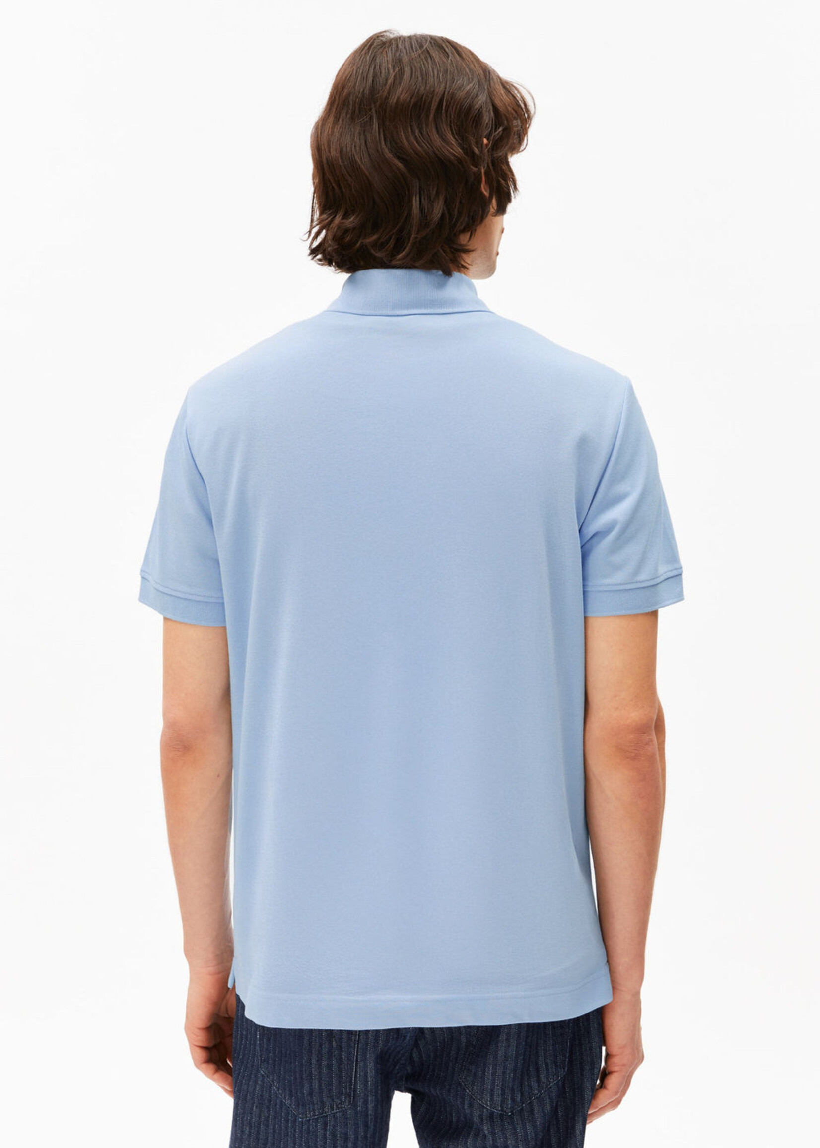 Armedangels Armedangels Polo Maario - Wedgwood