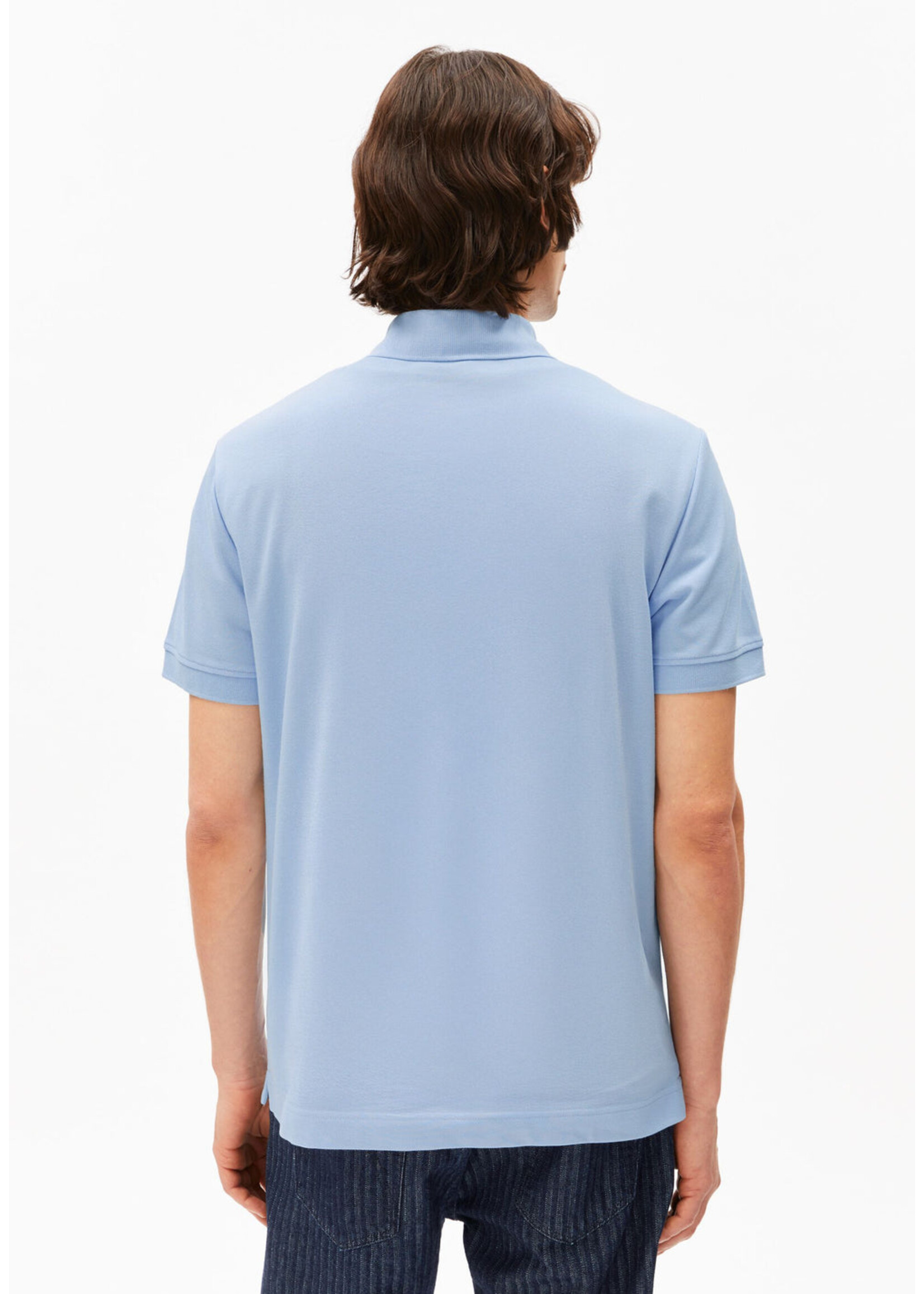 Armedangels Armedangels Polo Maario - Wedgwood
