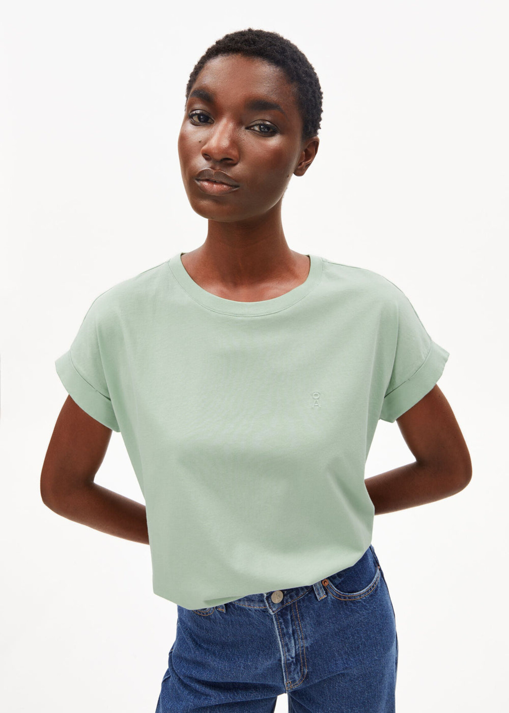 Armedangels Armedangels T-Shirt Idaara - Foam