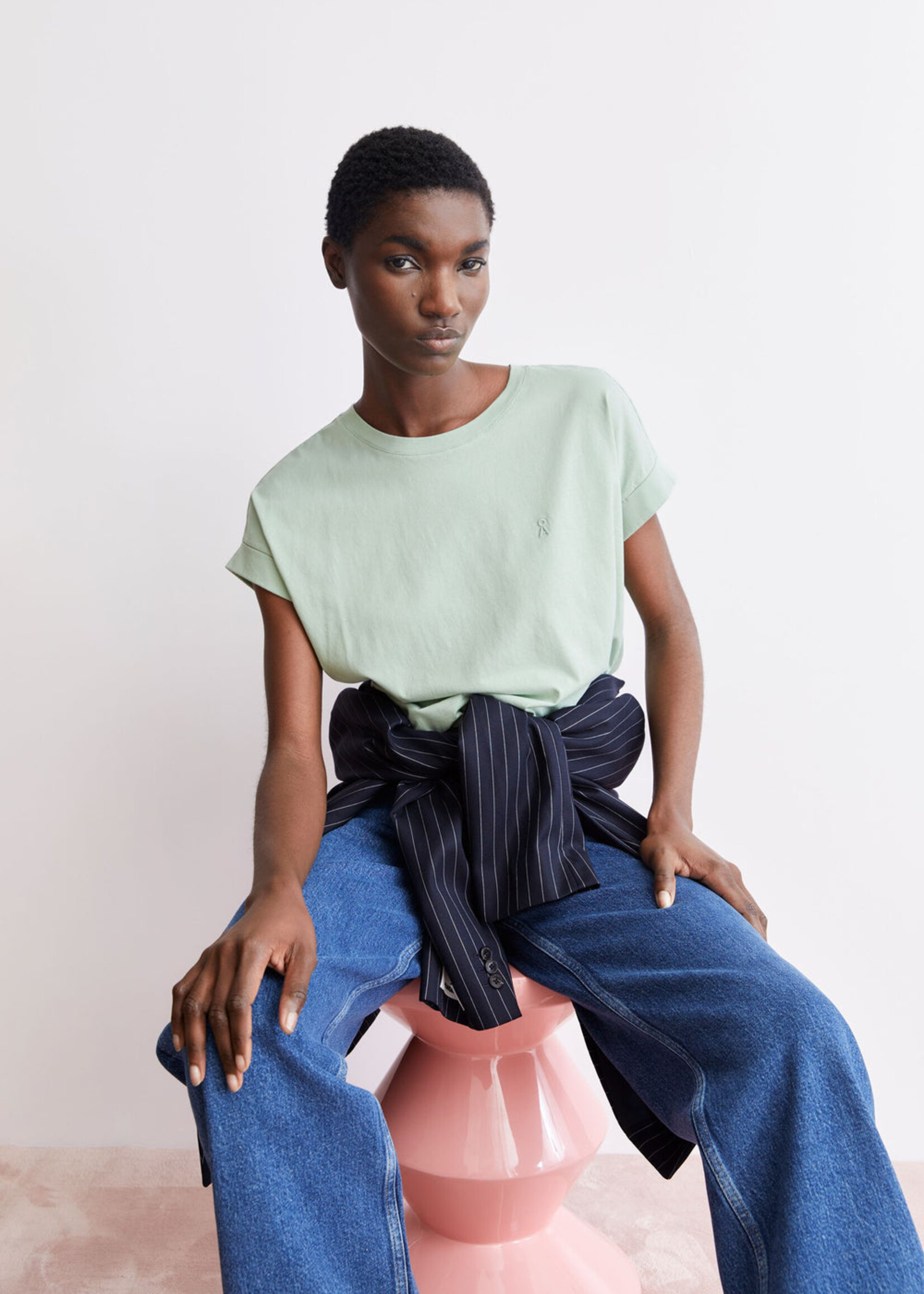 Armedangels Armedangels T-Shirt Idaara - Foam