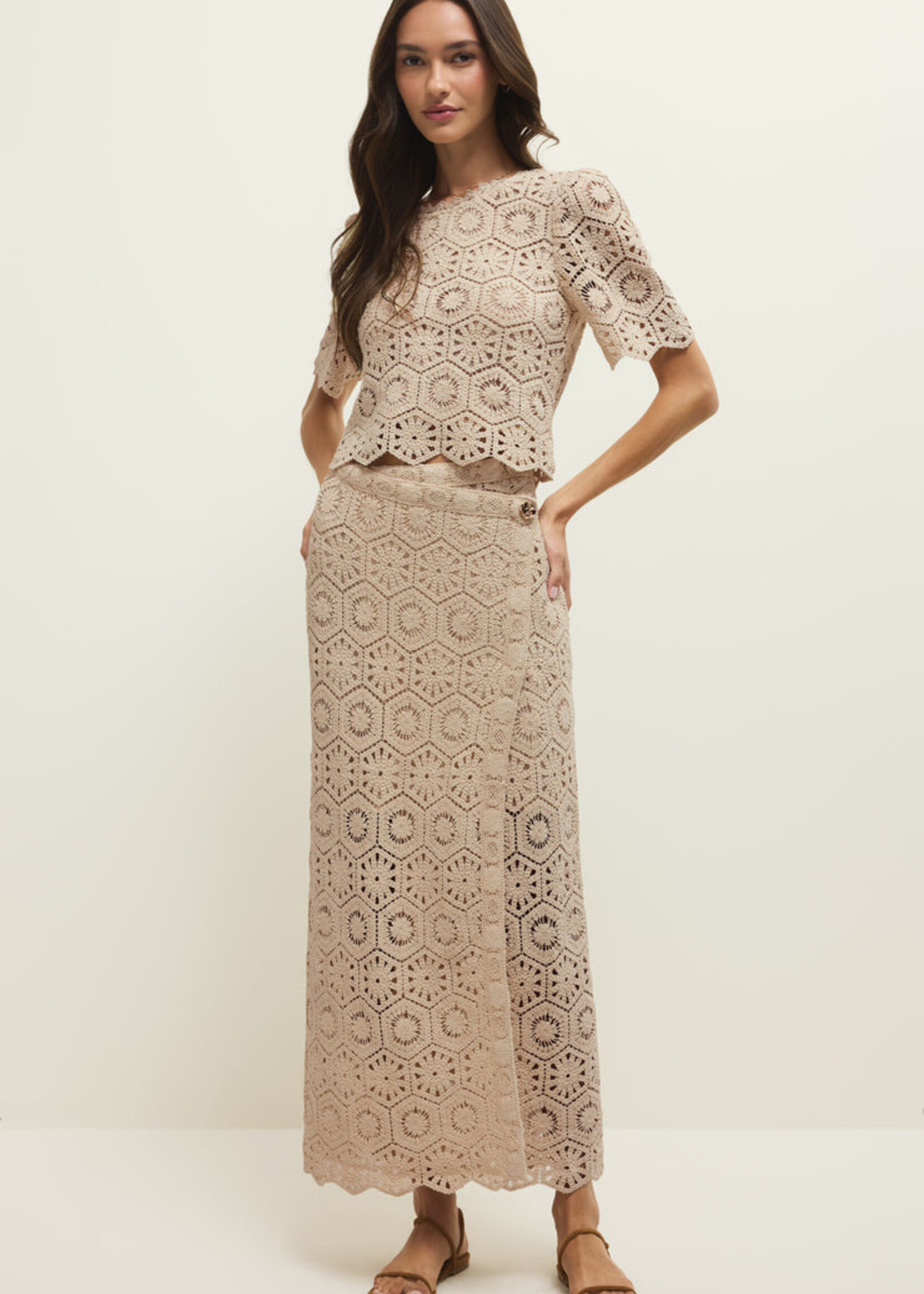 Z-Supply Z-Supply Raquel Lace Top - Natural