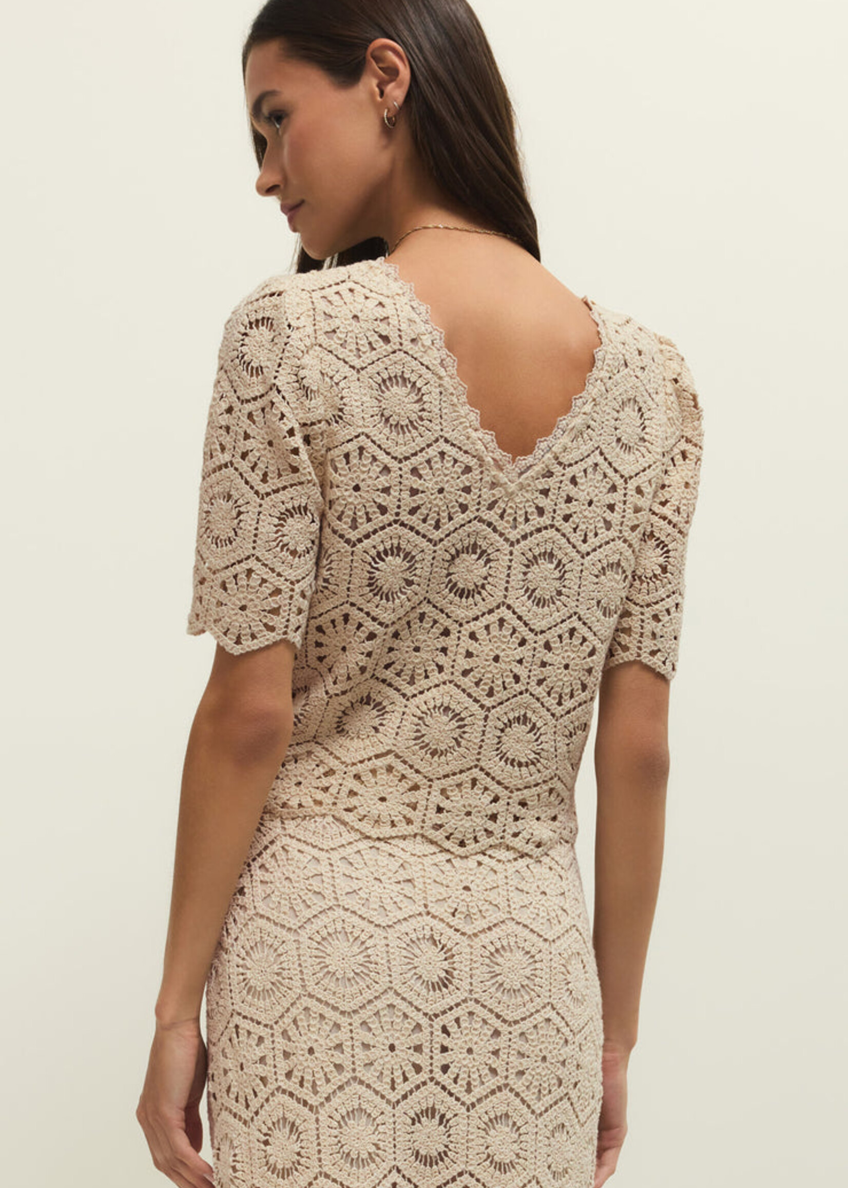 Z-Supply Z-Supply Raquel Lace Top - Natural