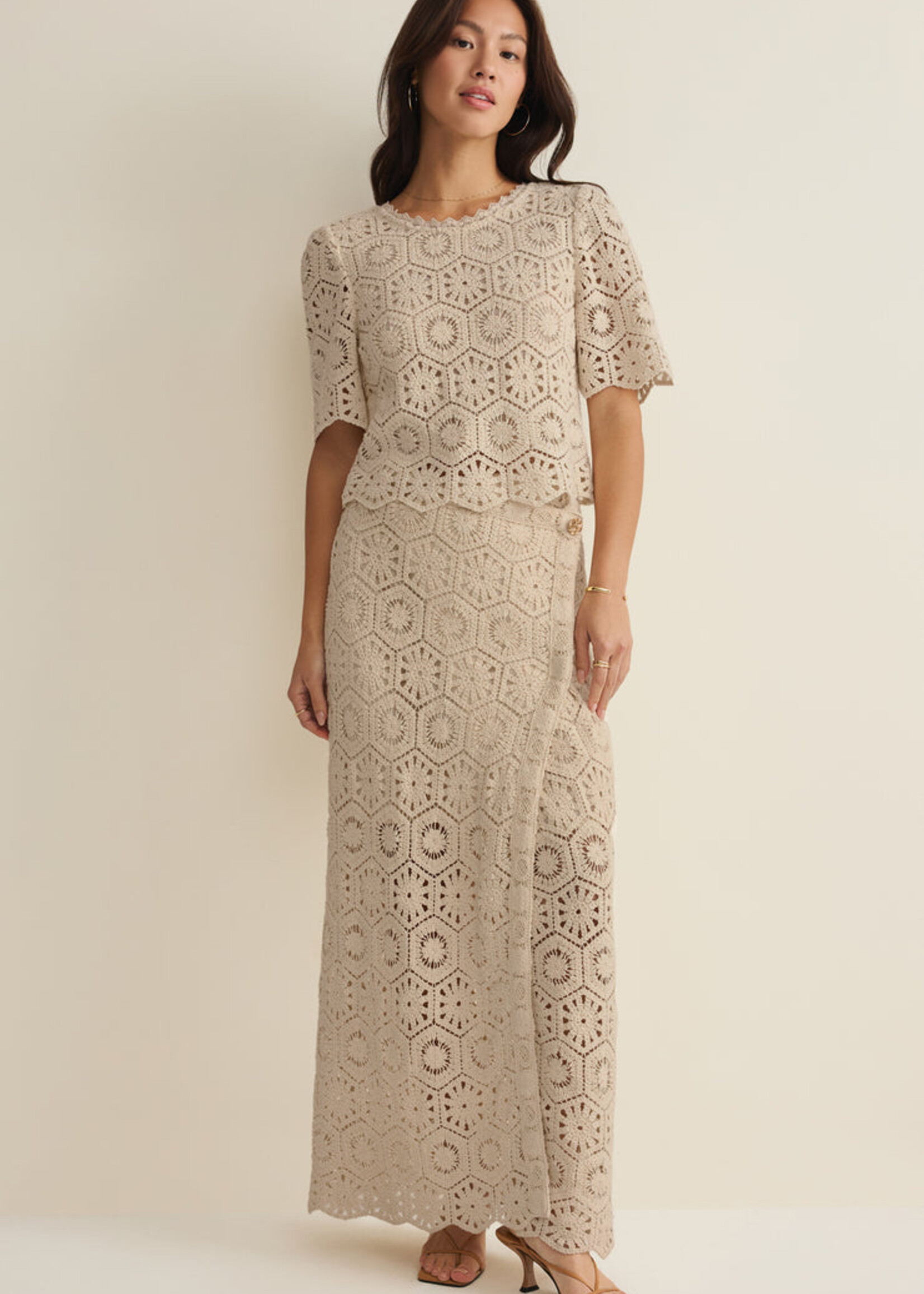 Z-Supply Z-Supply Raquel Lace Top - Natural