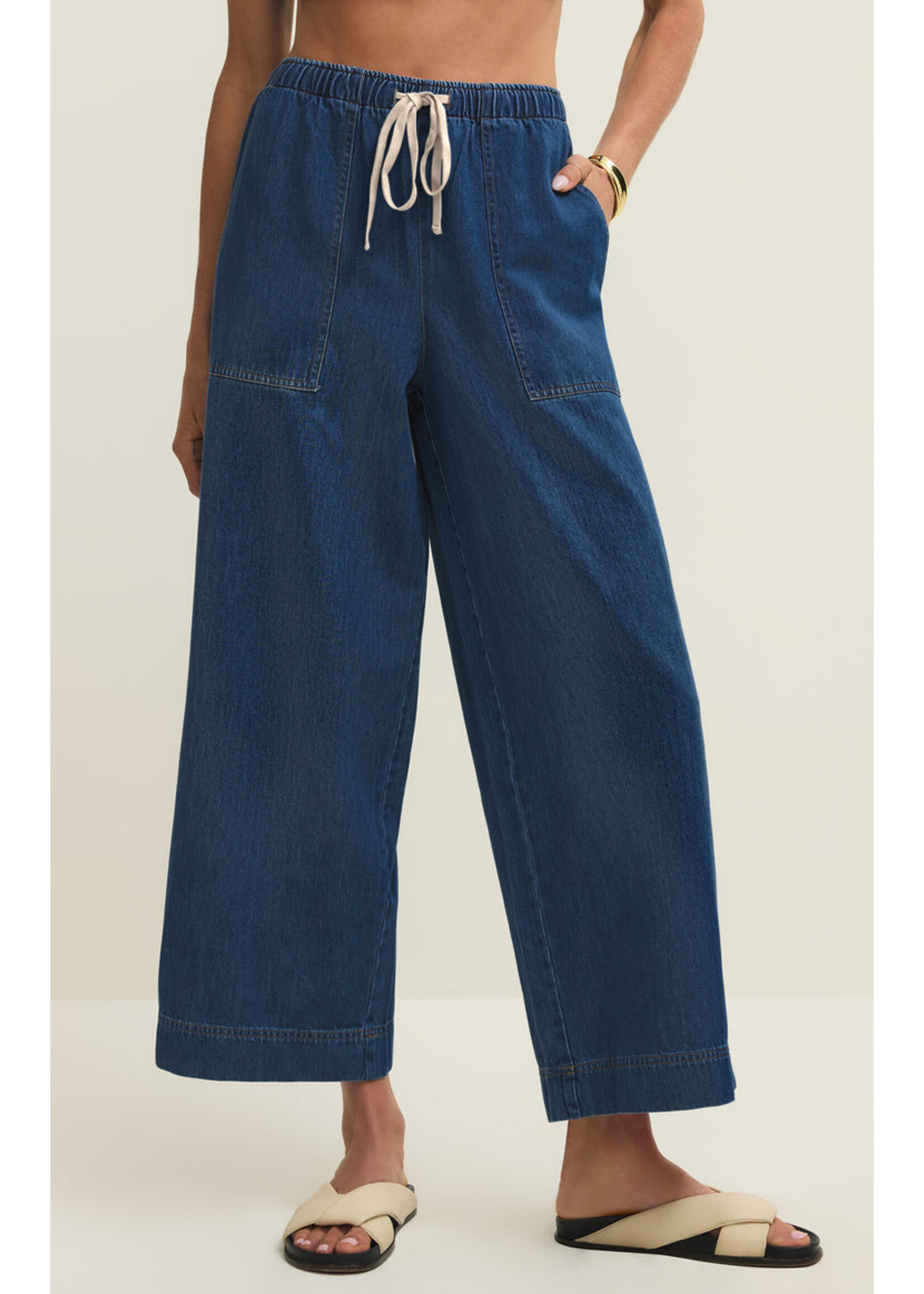 Z-Supply Z-Supply Daycation Denim Utility Pant - Deep Water