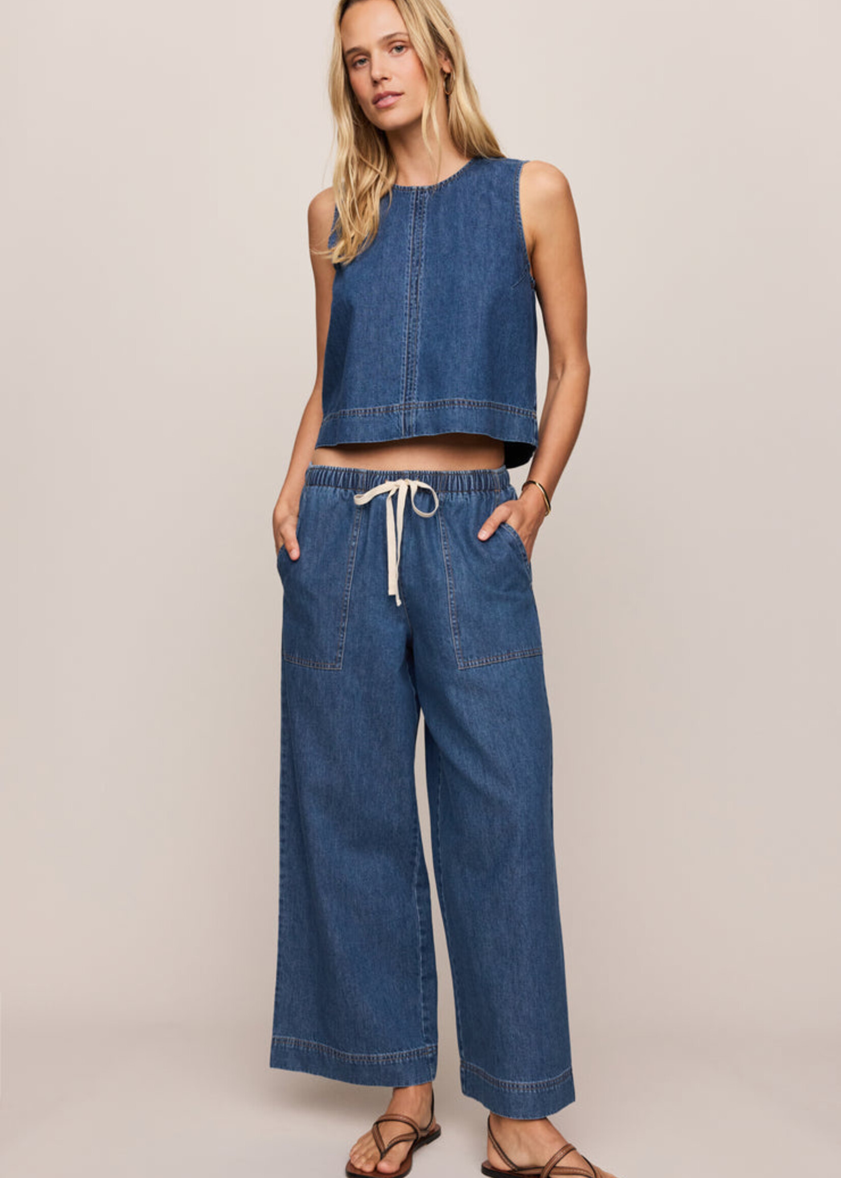 Z-Supply Z-Supply Sun Seeker Denim Tank - Deep Water