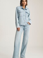 Mavi Mavi Sabrina Wide Leg Jeans - Light Move