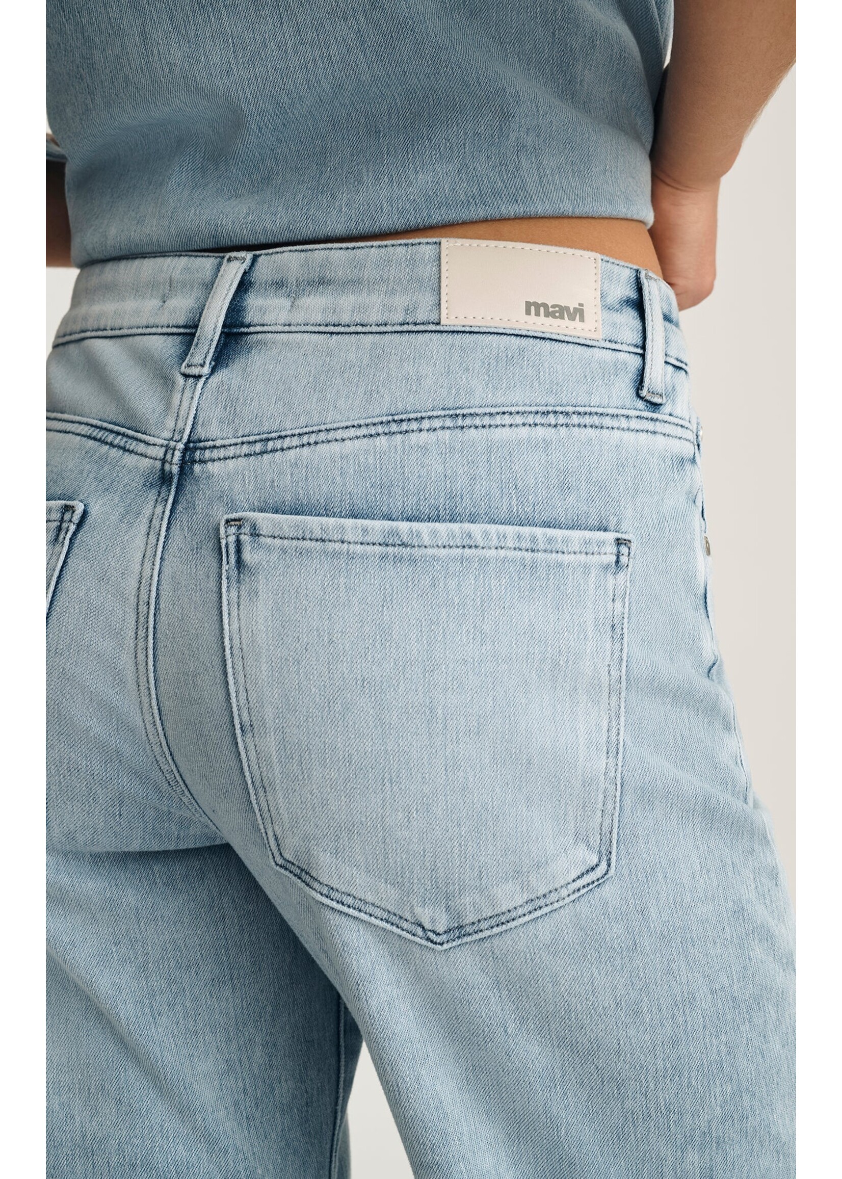 Mavi Mavi Sabrina Wide Leg Jeans - Light Move