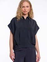 Rino & Pelle Rino & Pelle Haut Imela À Manches Courtes & Carrées - Dark Navy