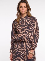 Rino & Pelle Rino & Pelle Veste Blouson Auda - Brown Zebra