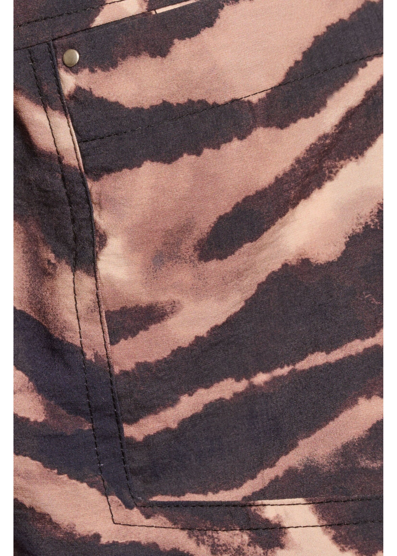 Rino & Pelle Rino & Pelle Auda Blouson Jacket - Brown Zebra