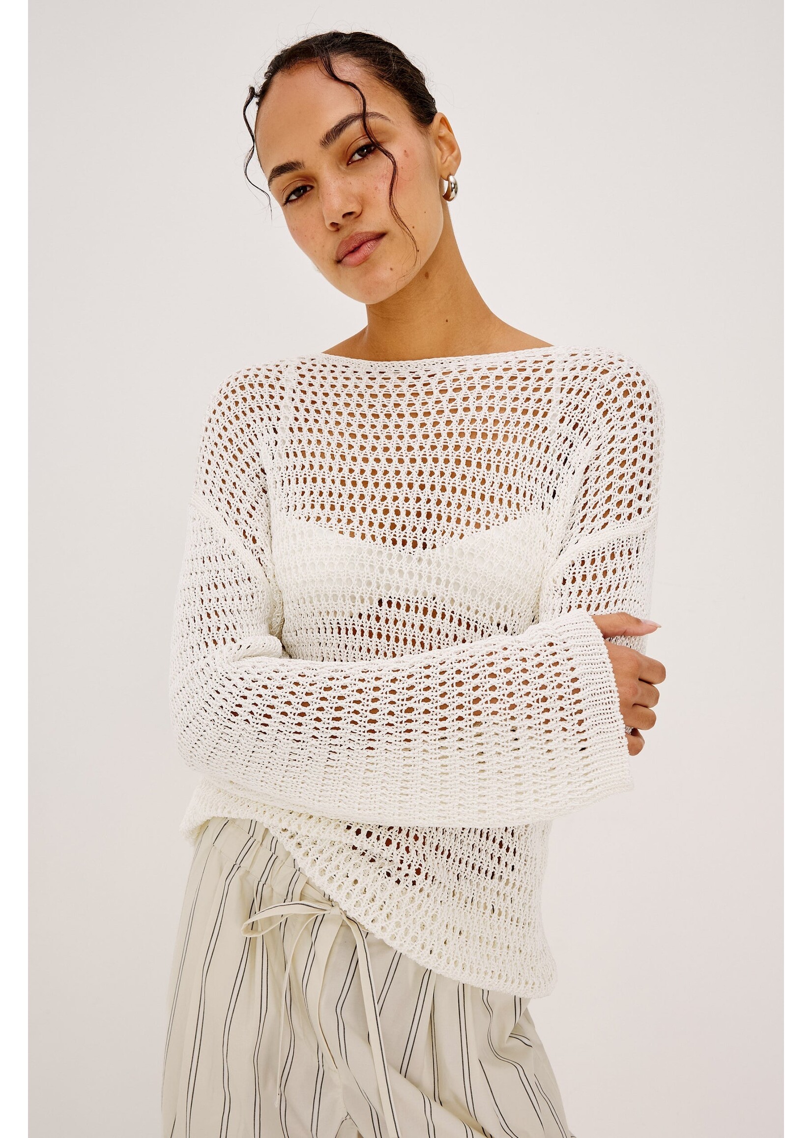 Rails Rails Chandail  Evangeline  - Ivoire