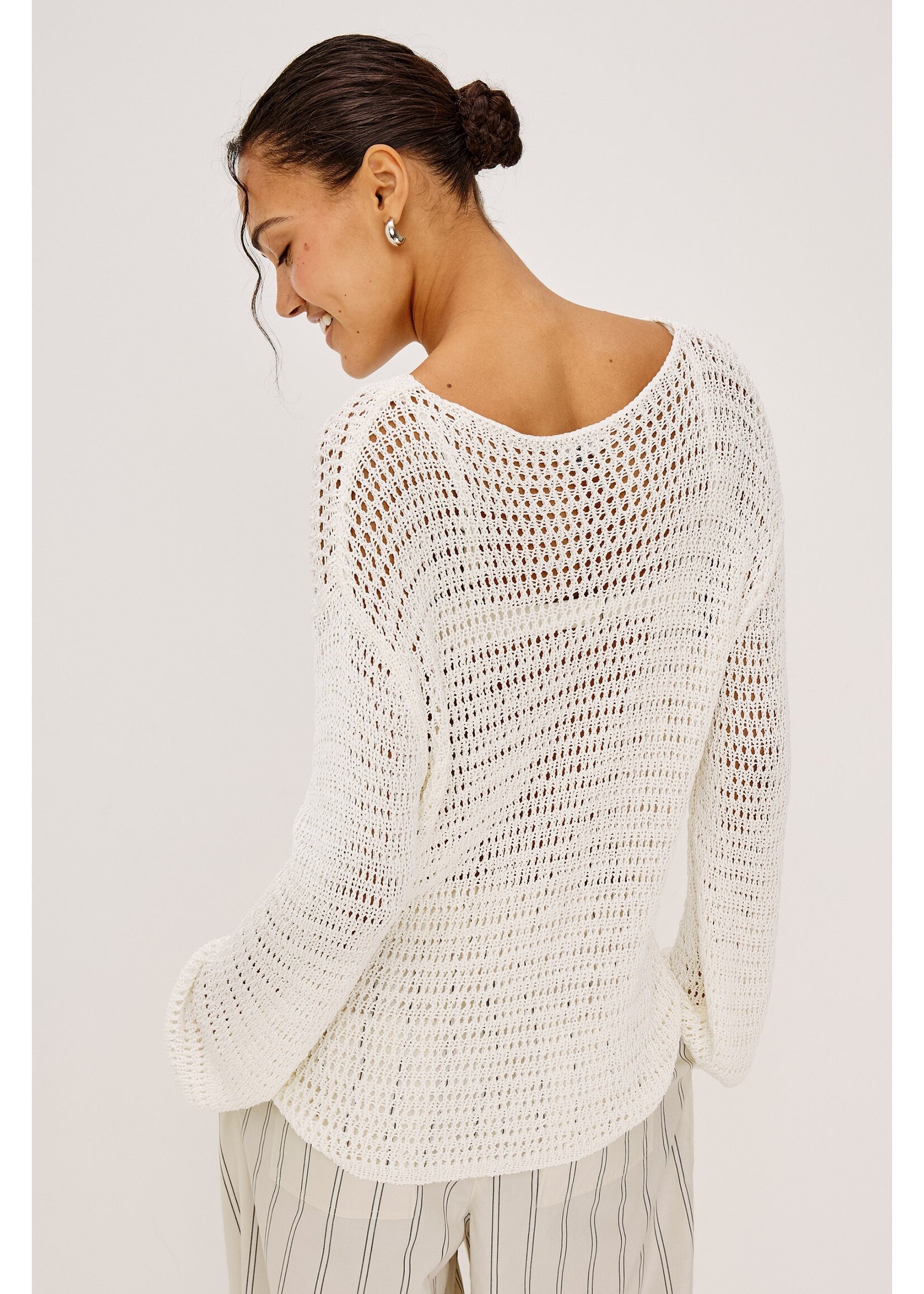 Rails RA Evangeline Sweater - Ivory