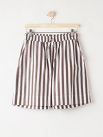 Holebrook Holebrook Marie Shorts - Dark Brown / White