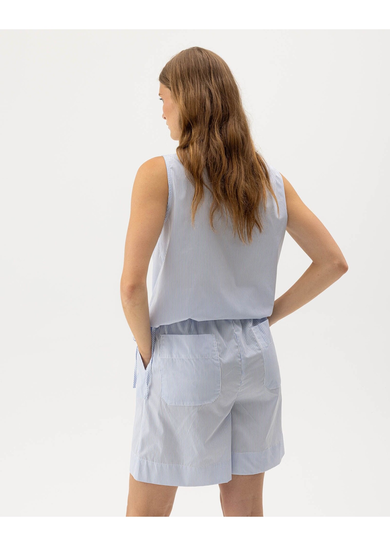 Holebrook Holebrook Short Marie - Blanc / Bleu Pale
