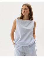 Holebrook Holebrook Marie Top - White/Light Blue