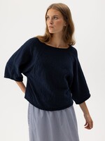 Holebrook Holebrook Juni Boxy Top - Navy