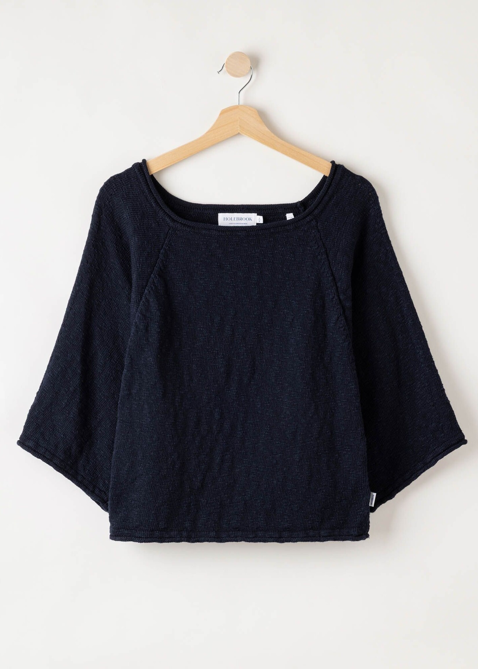 Holebrook Holebrook Juni Boxy Top - Navy