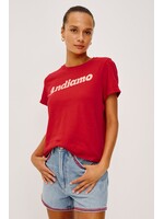 Rails Rails X GIADZY The Classic Crew Tee - Andiamo Tomato