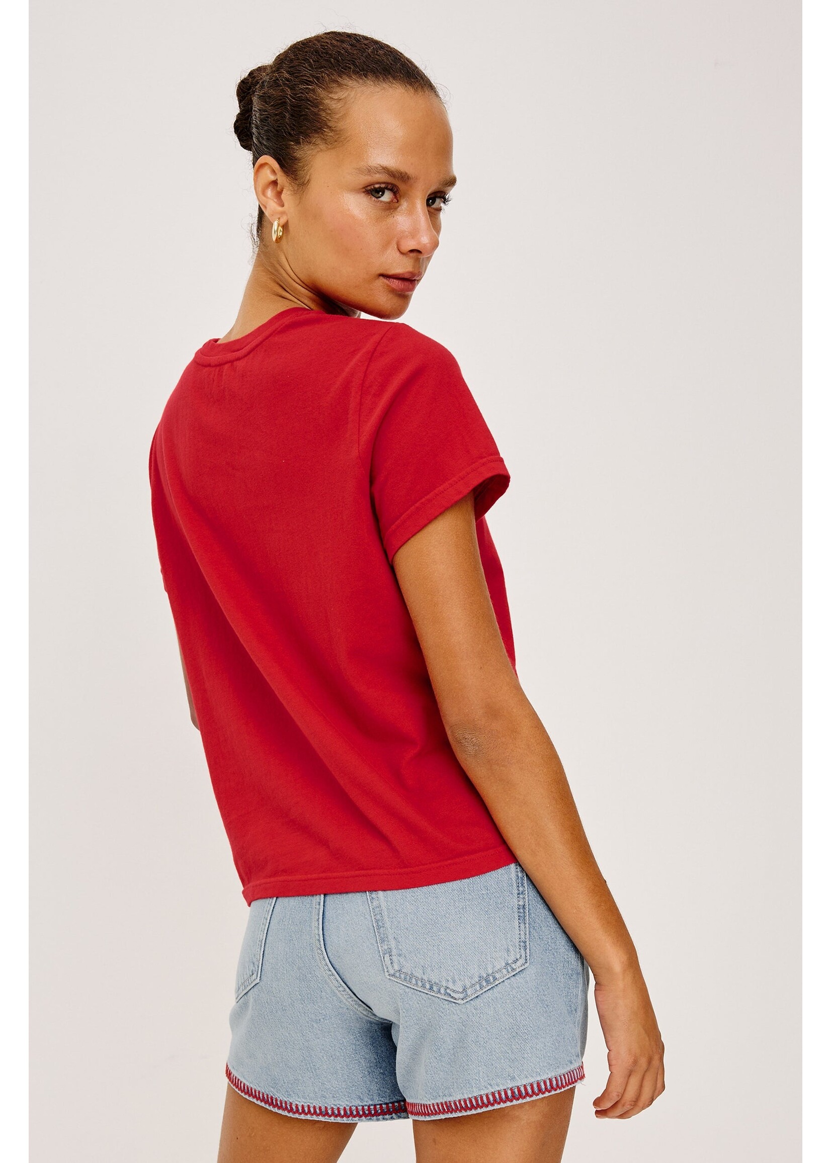 Rails Rails X GIADZY The Classic Crew Tee - Andiamo Tomato