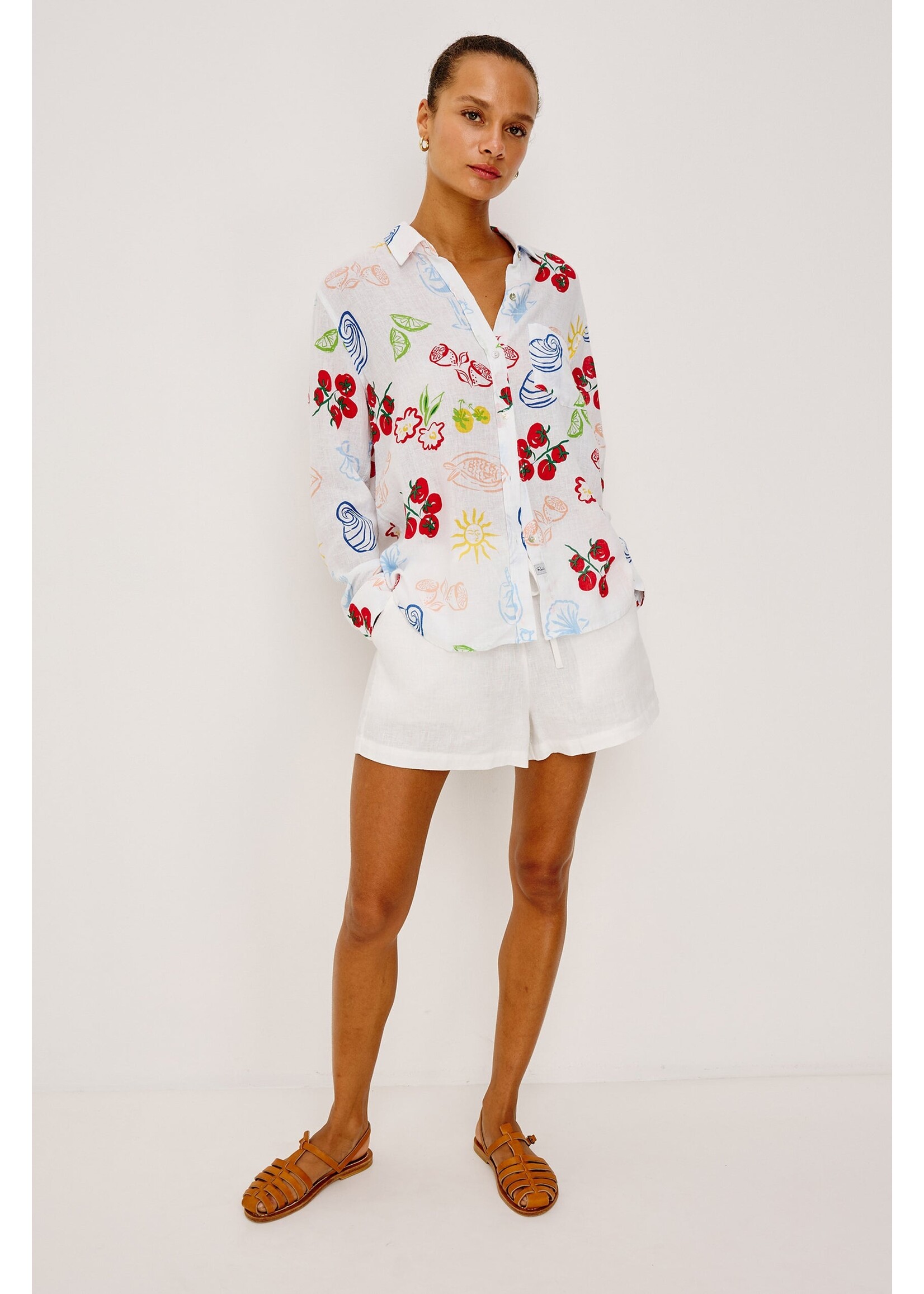 Rails Rails X Giadzy Charli Shirt - White Antipasti