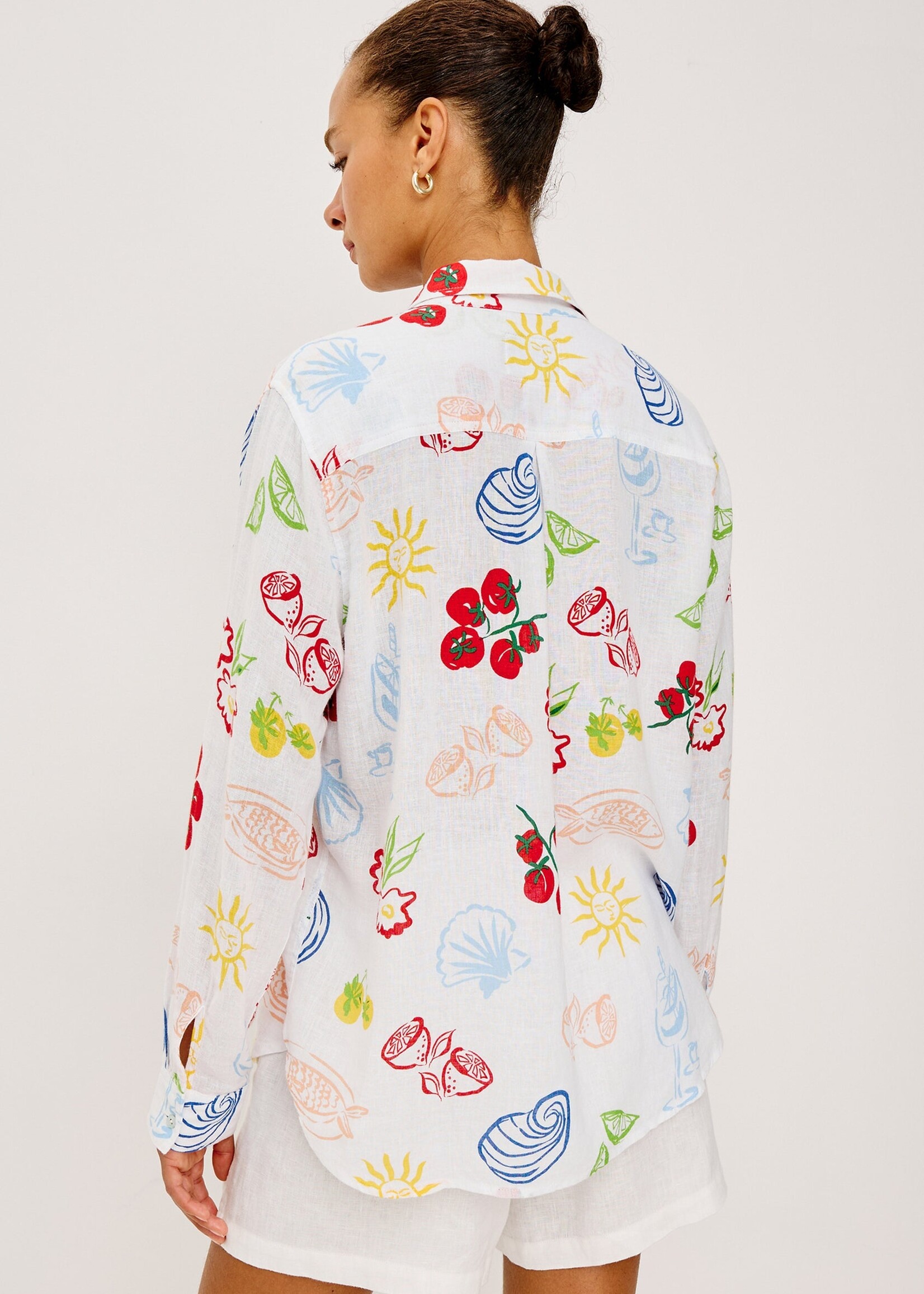 Rails Rails X Giadzy Chemise Charli - White Antipasti