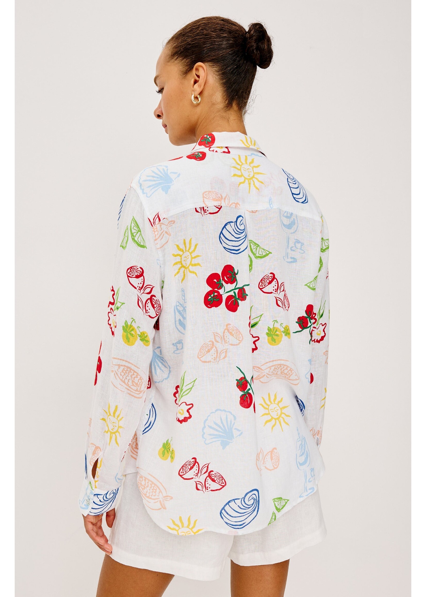 Rails Rails X Giadzy Chemise Charli - White Antipasti
