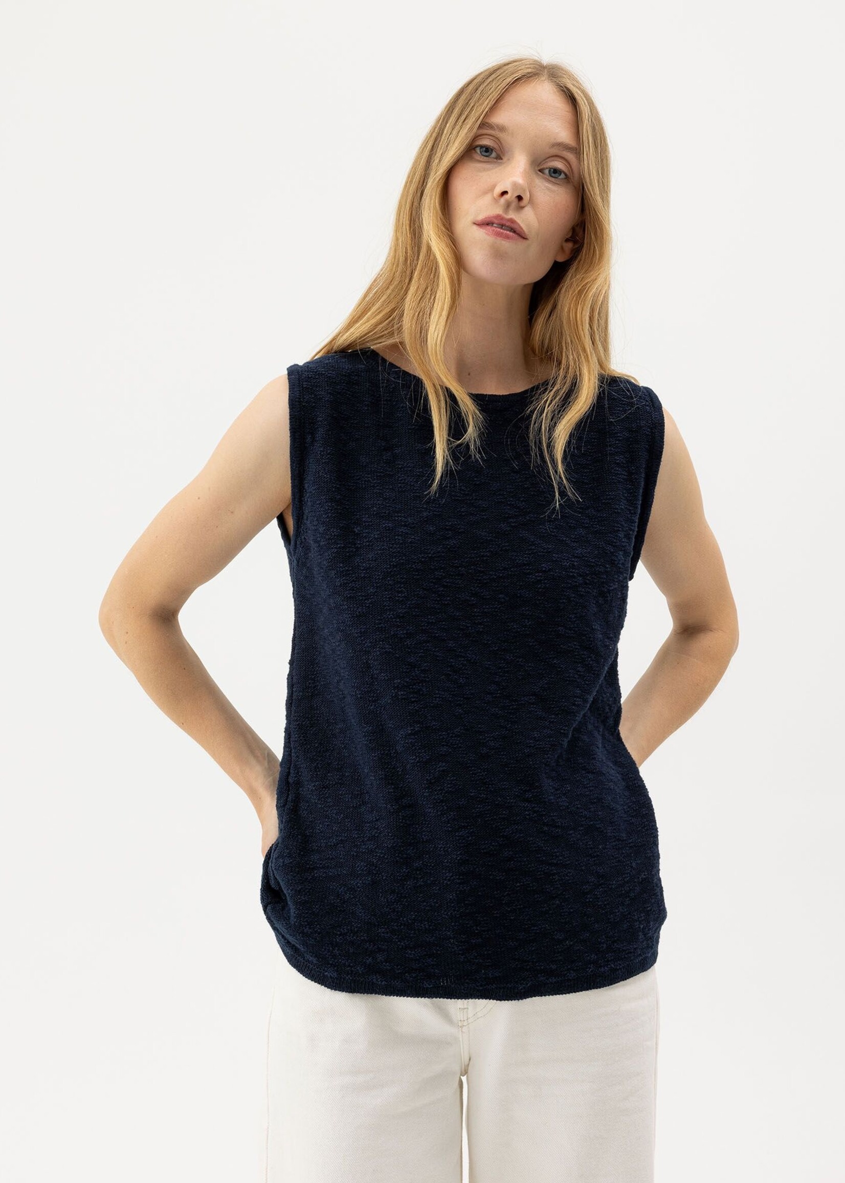 Holebrook Holebrook Juni Vest - Navy