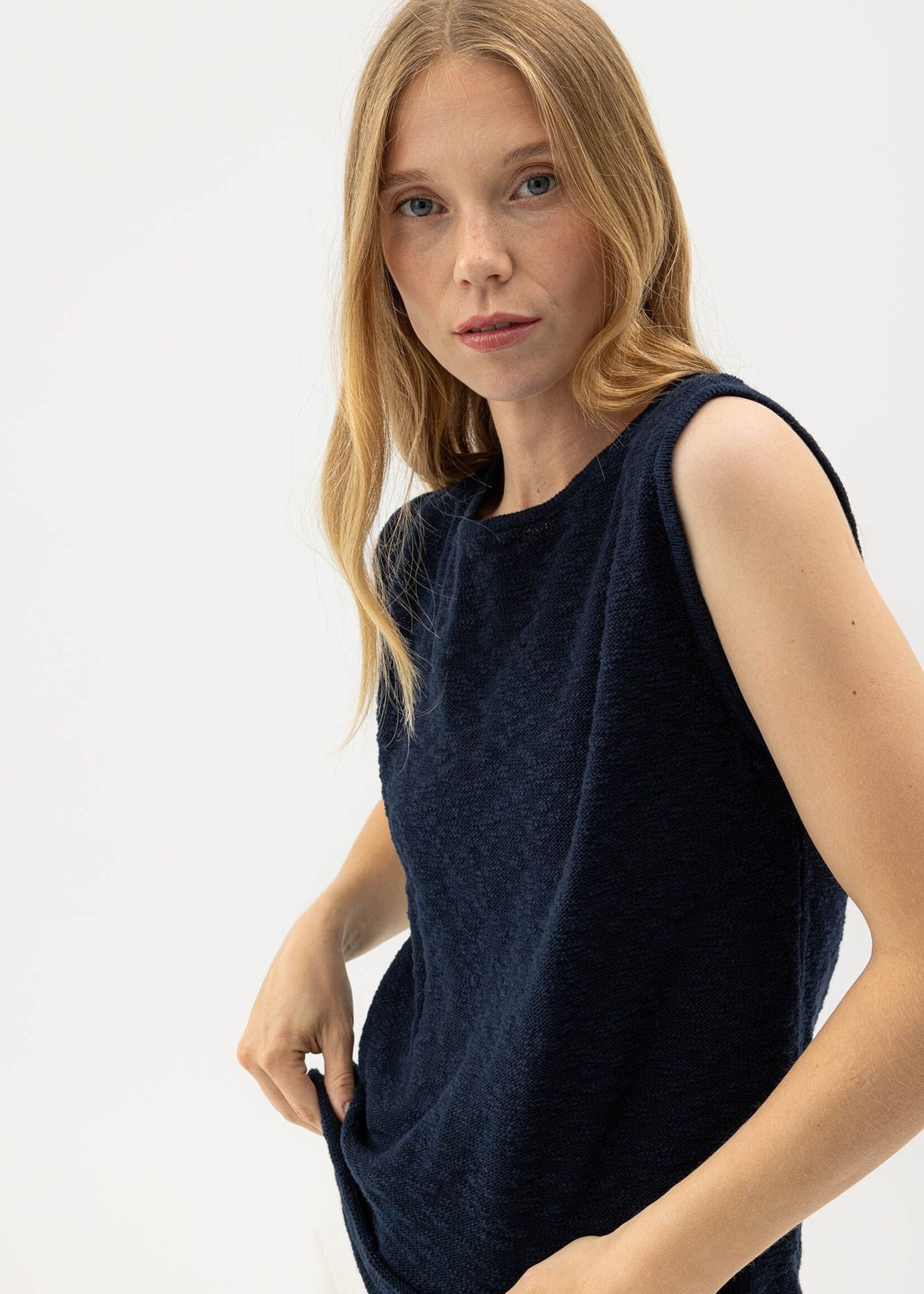 Holebrook Holebrook Juni Vest - Navy