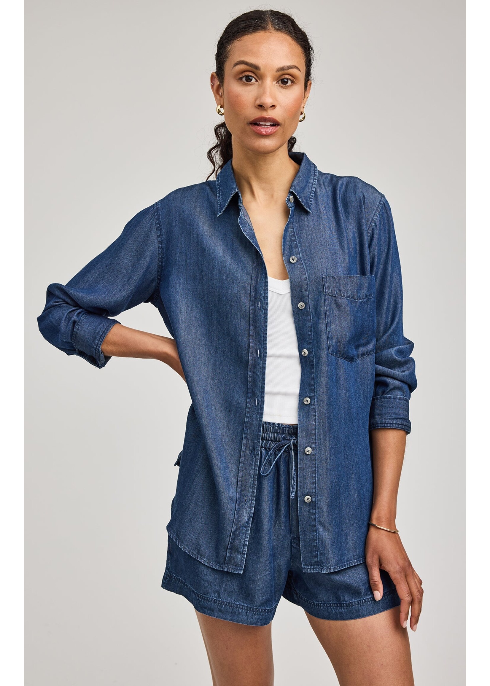 Gentle Fawn Ozzy Button Down - Dark Blue