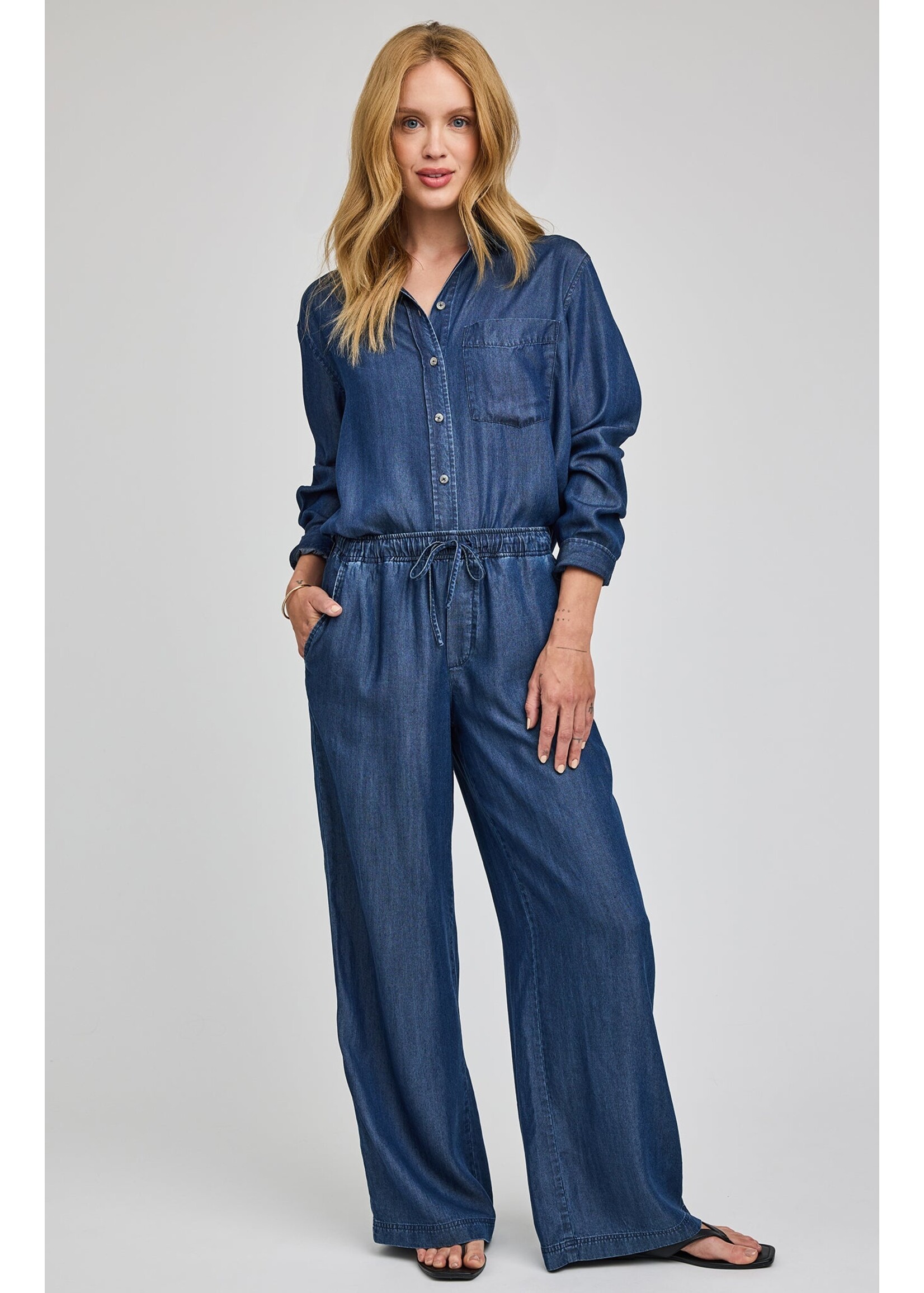 Gentle Fawn Pantalon Camille Pants - Bleu Foncé