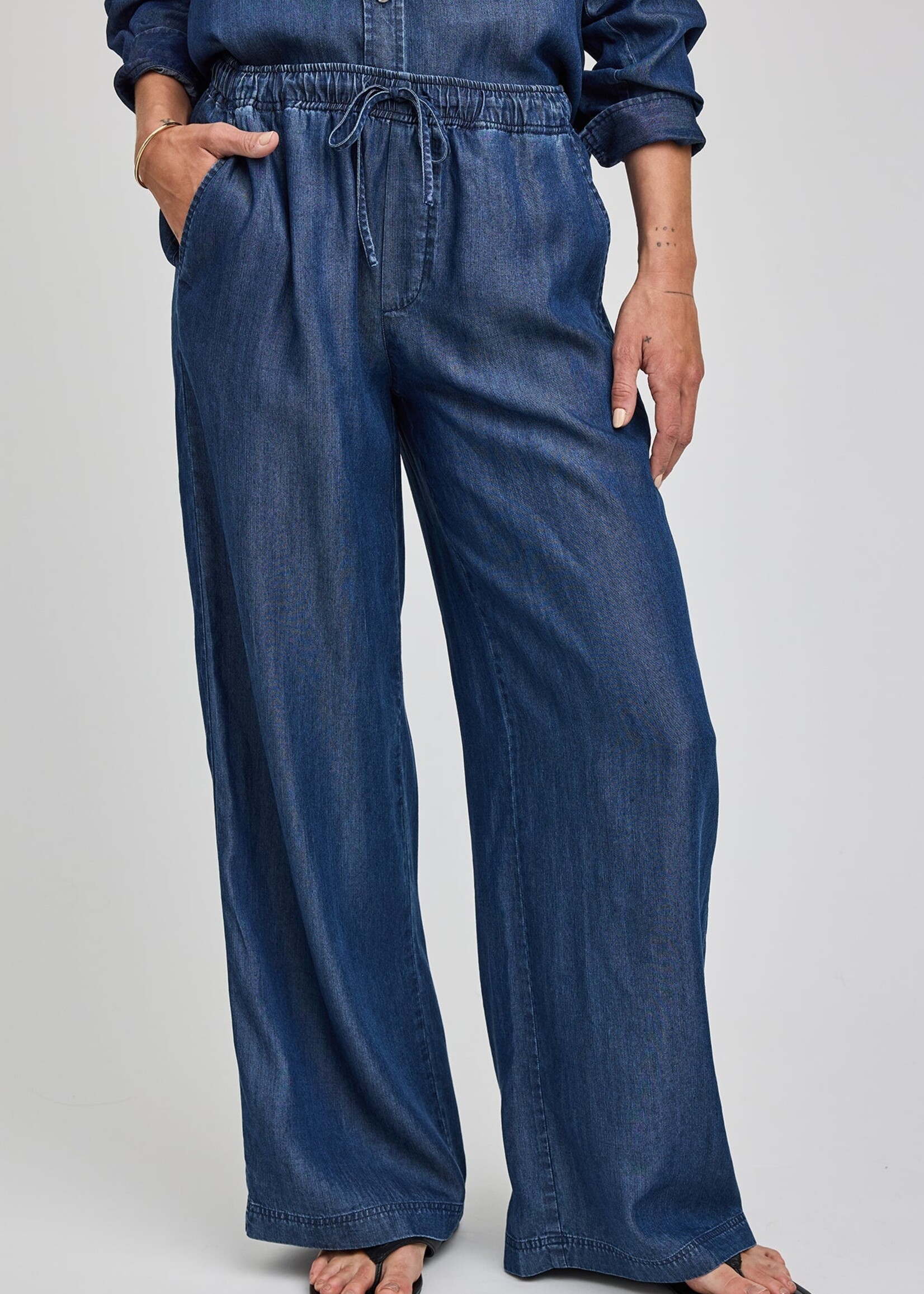 Gentle Fawn Pantalon Camille Pants - Bleu Foncé
