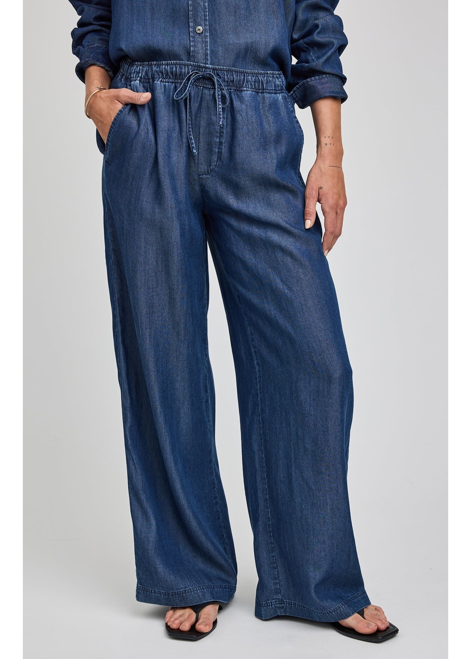 Gentle Fawn Pantalon Camille Pants - Bleu Foncé