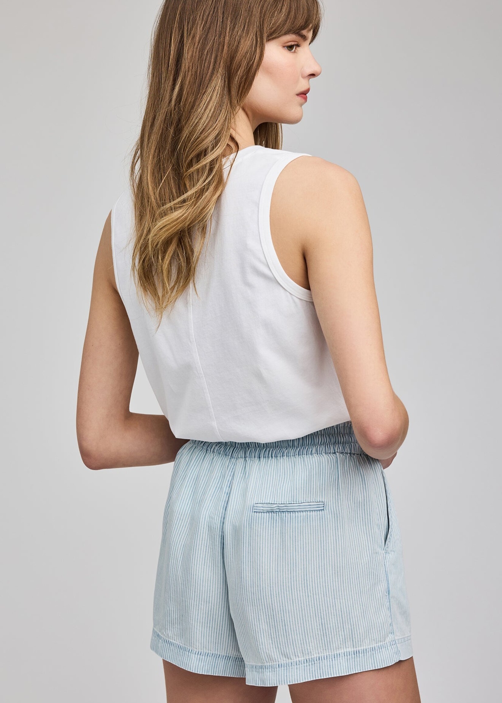 Gentle Fawn Tessa Shorts - Blue Stripe