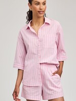 Gentle Fawn Blaire Button Down Shirt - Carnation Stripe