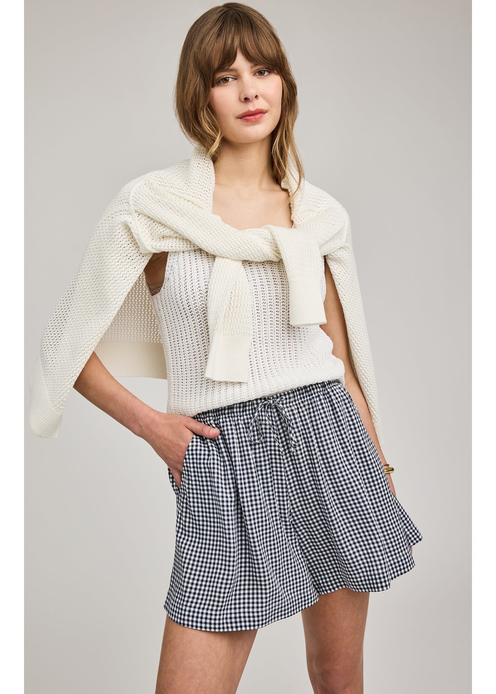 Rails Gentle Fawn Shorts Quinn  - Navy Gingham