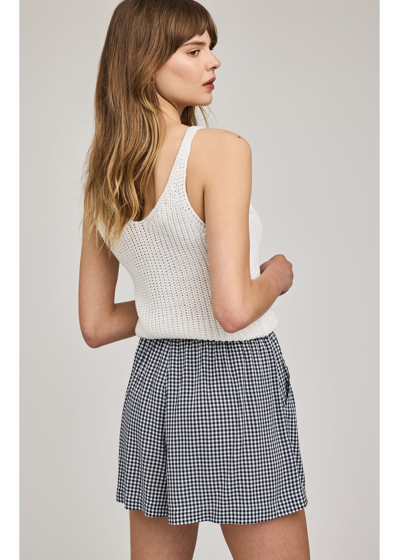 Rails Gentle Fawn Quinn Shorts - Navy Gingham