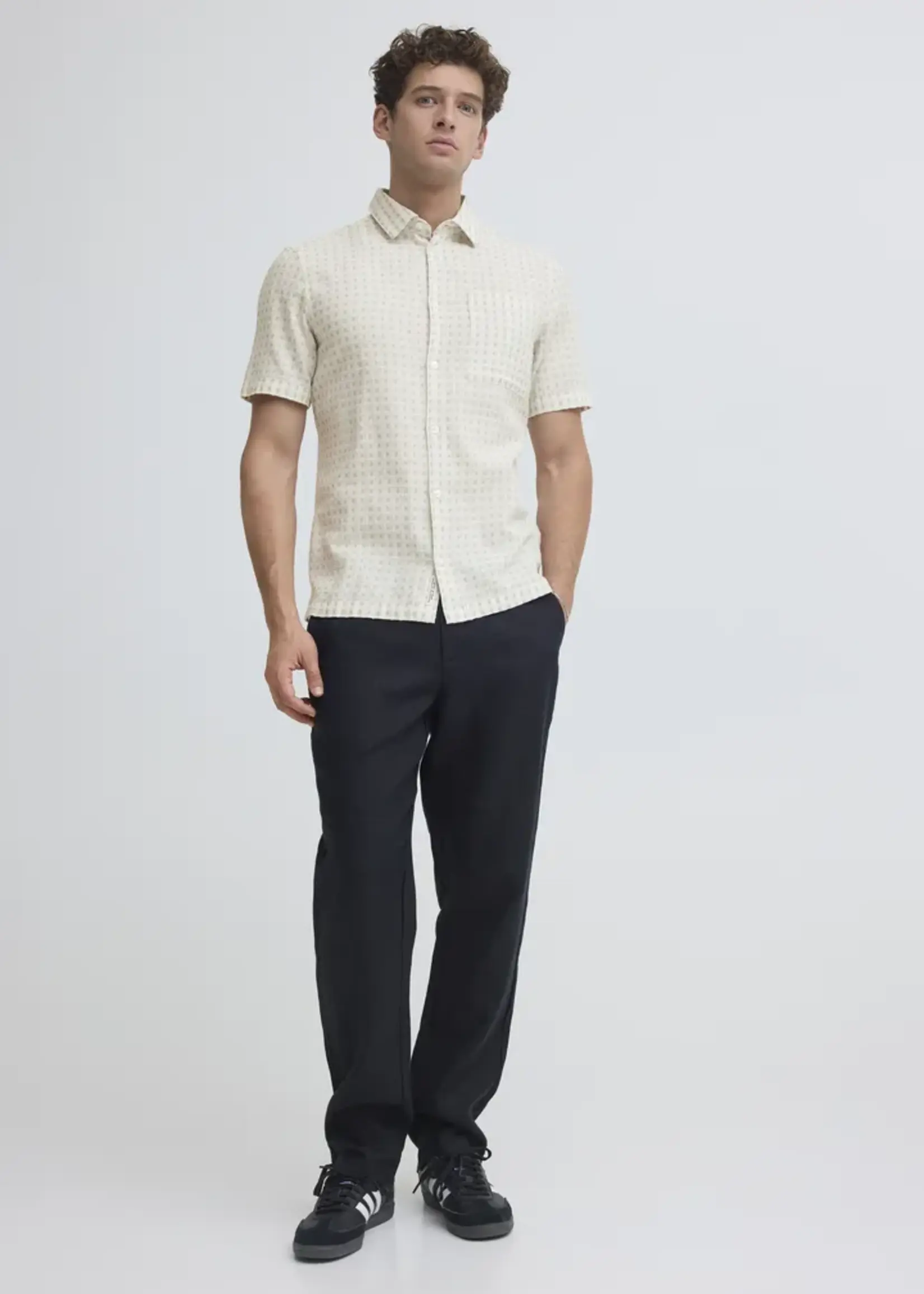 Casual Friday Casual Friday Chemise Manches Courtes Stai  - Marshmallow