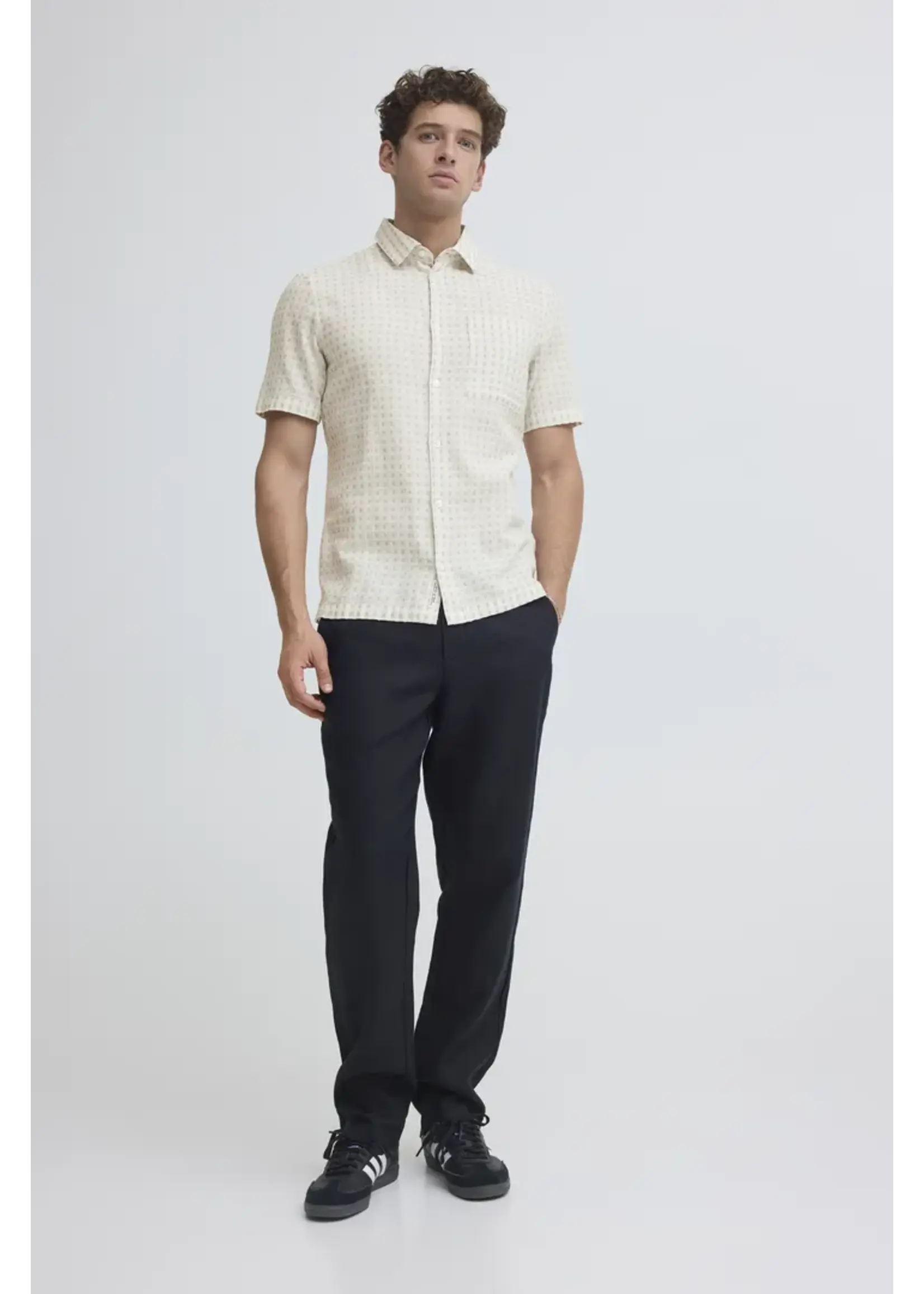 Casual Friday Casual Friday Chemise Manches Courtes Stai  - Marshmallow